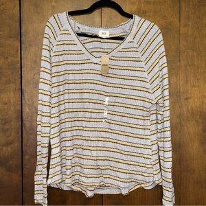 NWT Striped Blouse